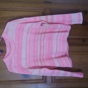 Peach and Beige American Eagle Sweater Size M